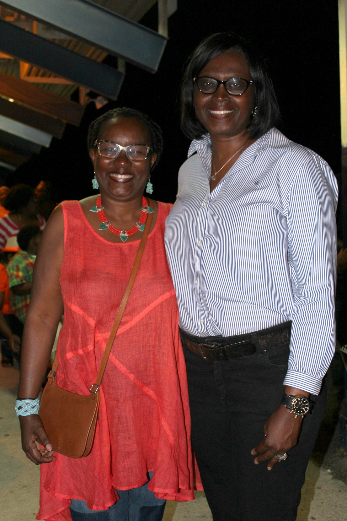 Assistant Commissioner Chermaine Hobson and Dep Superintendent Faith George Boone.jpg